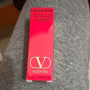 Valentino Rosso Valentino Matte Lip Color - Vivid Red Packaging